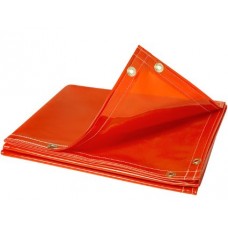 Transparent Vinyl (0.1T*18000W*90M/ROLL, fire retardant)